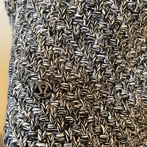 Lululemon Post Practice Cardigan- Ghost / Black - Picture 15 of 16